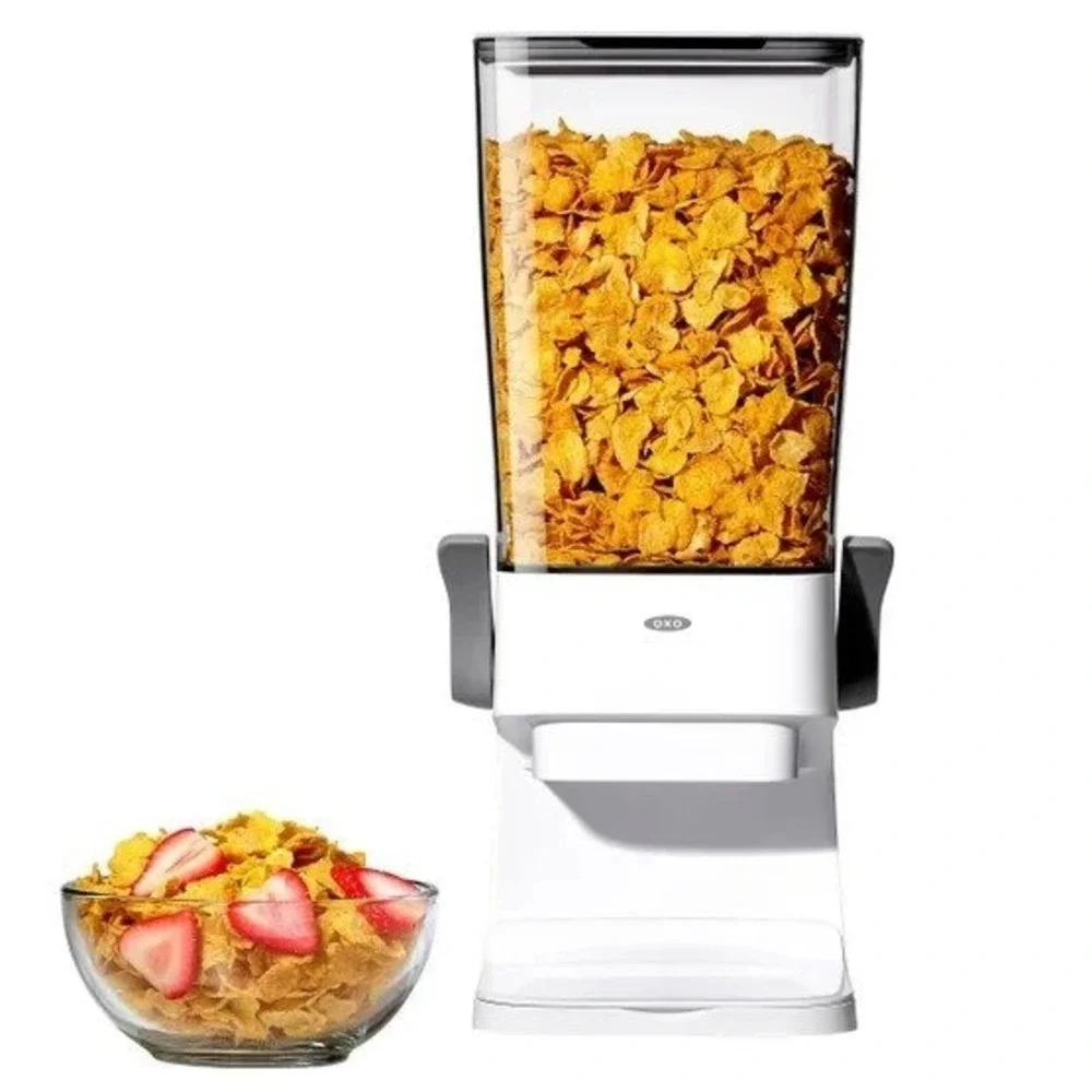 OXO Food Dispenser Unisex 5.5 QT White Countertop Cereal BPA Free